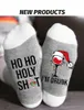 In Bulk 4pairs/Lot In Tube Socks For Men Women Letter Printed Cotton Sports Sock Couple Christmas Stockings Unisex