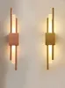 Muurlampen postmoderne sconce licht indoor luxe gouden lamp woonkamer decoratie led huis badkamer make-up verlichting