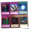 카드 게임 Yugioh Legend Deck 240Pcs 상자 포함 Yu Gi Oh 게임 컬렉션 카드 어린이 소년 장난감 어린이 그림 Cartas Drop Deli Dhin6