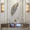 Wall Lamp Crystal Gold LED Bedroom Bedside Up And Down Double Corridor Decorative Luxury Personality