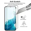Protetor de tela de vidro temperado com desbloqueio de impressão digital para Samsung Galaxy S23 S22 S21 Plus S20 S10 4G 5G