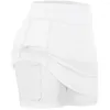 Vêtements de sport femmes Shorts de Yoga Sports d'été Mini jupes courtes jupes actives jupe course Sport Tennis Golf entraînement