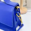 Luksusowe torby krzyżowe małe torebki projektanty torebki damskie torba na ramię moda skórzana mini portfel z długim paskiem czarny biały khaki niebieski zielony żółty