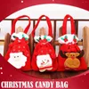 ギフトラップナビダッド2022サンタバッグキャンディー3次元人形クリスマスデコレーション2023年のプレゼント