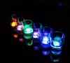 Großhandel Mini-LED-Partylichter, quadratische, farbwechselnde LED-Eiswürfel, leuchtende Eiswürfel, blinkende, blinkende Neuheit, Partyzubehör