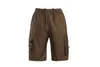 Vêtements de sport Shorts Cargo pour hommes, Fitness, course à pied, plage, travail ample, pantalons courts décontractés, multi-poches