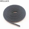 Wellace Round Rope 3M cordones Visible Reflective Runner Zapato Cordones Safty Shoelaces Shoestrings 120cm para botas basketball shoes194J