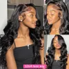 Hot Lace Wigs Body Wave Front Full Human Hair pour les femmes noires 36 pouces 13x4 13x6 Hd Frontal Deep 221216