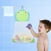 Boîtes de rangement Bath Toys Sac Mesh de baby shower mignon de baby shower mignon pour la pochette de maternelle