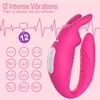 Sex Toy Control App Vibromasseur clitoridien portable à distance pour femme et couple avec 12 vibrations double point G vibrant ICO5