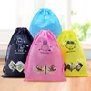 Storage Bags 1Pc Drawstring Bag Shoe Travel Bundle Pocket Luggage Clothing Draw String Packaging Coset Organizer