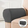 Stuhlhussen 2 Stück Stoff Armlehnen Möbelschutz für Couch Sofa Loveseat