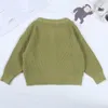 재킷 베이비 걸스 재킷 스웨터 한국 어린이 옷 봄 가을 면화 어린이 니트 코트 패션 스웨터 보이 카디건 코트