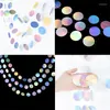 Party Decoration Laser Mirror Paper Star Moon Garland Glitter Flash Bunting Banner For Wedding Kids Birthday Baby Shower Cuttain