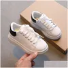 Sneakers Childrens Shoes Light White Girls Boys Breathable Toddler Kids Fashion Sport Flats Shoe Versatile Drop Delivery Baby Materni Dhlqr