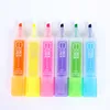 1PC Creative Maker Pen Candy Color High Capacity Graffiti Highlighter Marker för DIY DECORATIVE UPPLIKBOK STUDENTIVER