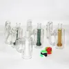 14.4mm Doccia Cyclone Perc Coil Ash Catcher Bong in vetro Narghilè Accessori per fumatori Giunto maschio-femmina per tubo dell'acqua