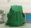 디자이너 Christopher Backpacks Knapsack L Book Bags Mens 여성 대용량 등산가 가방 트렌드 서류 가죽 편지 가죽 여행 학교 주머니 대 배낭