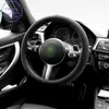 Pokrywa kierownicy Alcantara zamszowa skórzana okładka samochodowa Universal for Chery Arrizo GX Tiggo 37-38CM Wrap