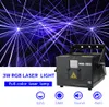 Nieuwe RGB3W Fullcolor Animation Scanning Laser KTV Performance Home Indoor VoiceControled DJ Atmosphere Bar Laser Lighting3668066