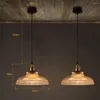 Pendelleuchten Abdeckung Streifen Topf Amerikanische Glas Vintage Lichter Kreative Wohnzimmer Lampe Einfache Restaurant Bar LED E27 Licht