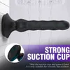 Sex Toy Motion Prostate Wave Massager Anal Vibrator Strong Suction Cup Remote Control 10 Vibrating 4 Läges Klitoris G-Spot Stimulator Xitc