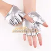 ST895 Fashion Half Finger Fingerless Pu Leather Gloves Ladys Driving Show Pole Dance Mittens For Women Men Motorcycle Gloves Summer