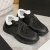 Designer Calfskin Casual Shoes Reflective Shoes Vintage Sneakers Suede Leather Trainers Stylist Sneaker Patchwork Leisure Shoe Platform Lace-up