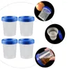 Garrafas de armazenamento amostra de xícara de xícara de amostra de urina stoollids estéreis medircontainers decorações coletor de festas coletor