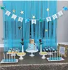 Decorazione per feste Baby Shower Balena È una ragazza Ragazzo Banner Battesimo Bandierine Bomboniere Forniture Babyshower