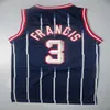 2022 Basketbal Steve 3 Francis Clyde 22 Drexler Hakeem 34 Olajuwon Tracy 1 McGrady Jalen 4 Green Jersey genaaid en borduurmensen shirts