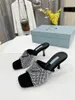 Designer-Luxus-Damen-Flip-Flop-Slipper aus Plexiglas mit hohem Absatz und Logo-Print aus silberfarbenem Metallic-Leder mit Box-Staubbeutel