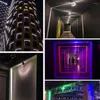 Wandleuchte Thrisdar 360-Grad-RGB-Line-Ray-Fenster mit ferngesteuertem Türrahmen-Scheinwerfer, El-Aisle-Säule, gebogener Strahl