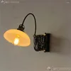 Vägglampa jw vintage industriell stil loft kreativ lång arm justerbar metall rustik ljus sconce fixturer dekor