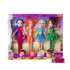 Dockor ryska tecknade fairy fantasy patrol doll mode unisex plast plast diy tyg modell leksaker lj201125 drop leverans gåvor tillbehör dhlya