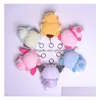 Plush Keychains 6Color 10cm Toy Japanese Creative Cute Cartoon Transformed Panda Kuromi Melody Yugug Doll Pendant Drop Delivery Toys Dhoyv