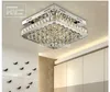 Światła sufitowe LY Nowoczesne kryształowe oprawę światła LED kwadratowa lampa do korytarza korytarza gotowa