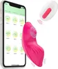 Sex Toy Remote Control App Wearable Panty Clitoral Vibrators G Spot Butterfly with 9 Vibration Massager Waterproof Magnetic Charging HY6C