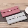 I produttori che vendono il nuovo portafoglio lungo da donna in metallo al trenta per cento amano la versione giapponese e coreana della borsa a mano più scr3126