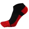 Men's Socks Men Mesh Compression 2022 Splicing Cotton Soft Ankle Polyester Spring Toe Novelty Sport Running