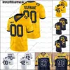 Custom Michigan Wolverines College Football Jerseys Zach Charbonnet Tom Brady Ronnie Bell Woodson Joe Milton