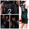 Sean Pedulla Virginia Tech Hokies Basketbol Forması Lynn Kidd Darius Maddox Justyn Mutts Mylyjael Poteat Rodney Rice Michael Ward Patrick Wessler Jersey