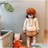 Cardigan Misha and Puff Kids Girls Vintage Breat Sweaters Beautif Child Winter Tops Little Girl Fasion Rooks LJ201128 Drop Delivery DH6C3