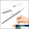 Other Dog Supplies 3Pcs Pet Flea Treatment Tick Removal Tools Set 2 In 1 Stainless Steel Fork Tweezers Clip For Drop Delivery Home Ga Otwpv