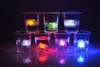 Mini Luzes de Partido por atacado Luzes quadradas Mudança de cor LED Cubos de gelo brilhando cubos de gelo piscando o suprimento de festas de novidade