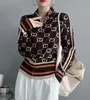 Cardigan pour femmes à manches longues pulls tricotés pull recadrée Crochet Kawaii col en V Cardigans femme hauts noirs manteau