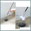Diğer ev temizleme araçları aksesuarlar paslanmaz çelik bükülebilir temizlik pençeleri kanalizasyon saç mutfak lavabo antikloglama boru hattı fo otdag