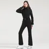 Skidjackor i ett stycke skiddr￤kt Kvinnor Slim Outdoor Snowboard Jacka overaller varm Jumpsuit Set Winter Clothing Windproof Waterproof