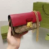 أكياس سلسلة Crossbody مصممة فاخرة الأزياء أكياس الكتف حقائب اليد نساء محفظة حقيبة الهاتف محفظة حقائب معادن سيدة القفل الصغيرة