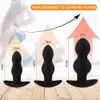 Massaggiatore Vibratore Giocattoli del sesso per gli uomini Prese di fabbrica Butt Plug Coda Masturbatore anale Perline giocattolo per donne